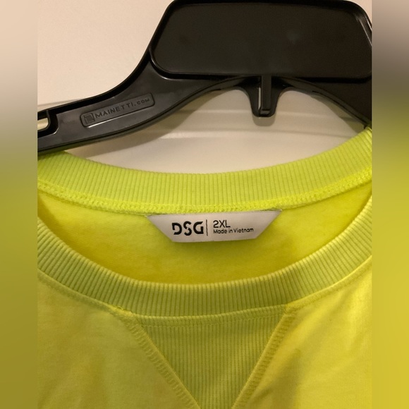 Womens plus size DSG Dicks sporting goods neon sweatshirt - Picture 2 of 3